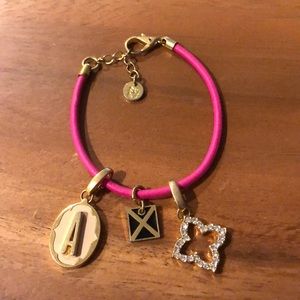 Spartina 449 Charm Cord Bracelet